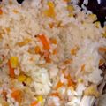 クック2VJKF2☆'s cooksnap of when they made 余ったフライドチキンで！炊き込みご飯.