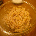 あゆむとひなたママ's cooksnap of when they made 簡単！もやしのナムル風。.