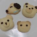 ゆわなみ島's cooksnap of when they made ラブリー☆ぷっくりくまちゃんクッキー.