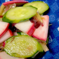 choro★S's cooksnap of when they made きゅうりと大根とミョウガのピクルス.