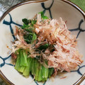 M130018's cooksnap of when they made 簡単＊ほうれん草のおひたし.