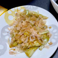 糸吉☆'s cooksnap of when they made 簡単！島らっきょうのおかか和え.