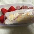ママみみ's cooksnap of when they made ハムタマゴサンド.