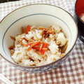 ともこキッチン's cooksnap of when they made 簡単‼️舞茸・ゴボウ・生姜の混ぜご飯.