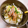 fntr's cooksnap of when they made あじ漬け丼 → まご茶漬け　漁師メシ！.