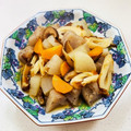 あっこ姉's cooksnap of when they made 大根とこんにゃくとちくわの煮物.
