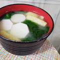 Yukiまむ's cooksnap of when they made 里芋とほうれん草の味噌汁.