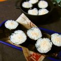 haruku221's cooksnap of when they made 簡単◎ラップ海苔巻き◎鮭フレークde.