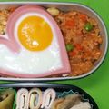 クックDAD's cooksnap of when they made 炊飯器でケチャップチキンライス.