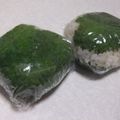 きらり流れ星's cooksnap of when they made 梅マヨ大葉おにぎり.