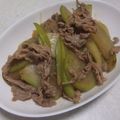 きらり流れ星's cooksnap of when they made 焼き大根と豚肉の煮もの.