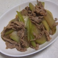 きらり流れ星's cooksnap of when they made 焼き大根と豚肉の煮もの.