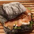 さくらこだよ。's cooksnap of when they made はみだしクレソンと生ハムのサンドイッチ.