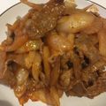 はるきちかあちゃ's cooksnap of when they made 超簡単美味♡牛肉と玉ねぎのケチャップ炒め.