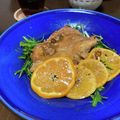 なっはん's cooksnap of when they made 鶏肉のオレンジ煮♬.