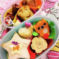 kuruko1506's cooksnap of when they made お花型卵焼き　お弁当　遠足　おせち.