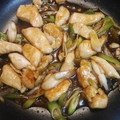 ちーゆづアーちゃん☆'s cooksnap of when they made ✿鶏肉とねぎの甘辛炒め✿.