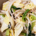 miringo♪'s cooksnap of when they made 白菜とモヤシのナムル風和え物.