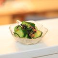 ぽっぽぺぺ's cooksnap of when they made 梅塩昆布でさっぱりキュウリ♪.