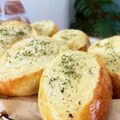 yappyパクパク's cooksnap of when they made バジルガーリックパン.