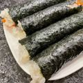 Qookoocoo's cooksnap of when they made 簡単なミニ海苔巻き（ミニキンパ）韓国式.