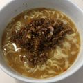 在宅勤務のおじさん's cooksnap of when they made ラ王坦々麺をさらに美味しく。.