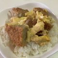 papikun's cooksnap of when they made お弁当！コロッケしっとり丼風.