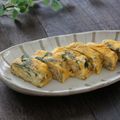 まろんかふぇ's cooksnap of when they made ✿卵焼きに大葉入れてみた✿.