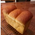 ★Lemon★'s cooksnap of when they made 全粒粉50％湯種食パン　ふわ❤もち❤　.