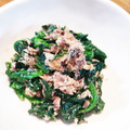 mufuron's cooksnap of when they made 【簡単】ほうれん草とサバ缶の和え物.