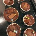 ゆっせさん's cooksnap of when they made 計量なし！20分以内でフォンダンショコラ.