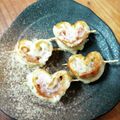 acacia_hg's cooksnap of when they made ハートが可愛いちくわとベーコンの磯辺揚げ.
