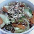 ｘsacchiｘ's cooksnap of when they made チンゲン菜と鶏ひき肉のピリ辛丼☆.