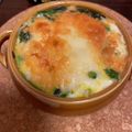 クックFRWK6W☆'s cooksnap of when they made ほうれん草とカニカマの卵グラタン.