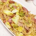 ｔａｉｙｕｋａ's cooksnap of when they made 豚バラと春キャベツのポン酢和風パスタ.