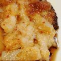 かまんべ's cooksnap of when they made 長芋キムチのモチモチ焼き.