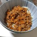 ためちゃん☆★'s cooksnap of when they made 大好きだった給食「ソフト麺肉味噌ソース」.