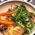けいもんキッチン's cooksnap of when they made 角麩(かくふ)のすき焼き煮.