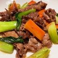 maru0617's cooksnap of when they made 牛肉と青梗菜のオイスター炒め.