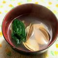 クッカーまさおちゃん's cooksnap of when they made はまぐりと小松菜のおすまし。.