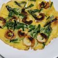 ７２３'s cooksnap of when they made もちもち！ニラチヂミ.