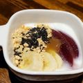 ダッフィーニーうに's cooksnap of when they made 超簡単♡バナナきな粉黒ごま！ヨーグルト.