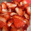☆はあ☆'s cooksnap of when they made 【真っ赤に仕上げる】低糖いちごソース.