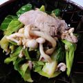 ryin☆'s cooksnap of when they made 豚肉のわさび醤油炒め.