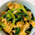 しゃもじなくま's cooksnap of when they made あと一品に♪小松菜とお揚げの炒め煮.