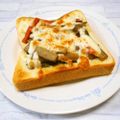 ＠迷子＠'s cooksnap of when they made 冷凍作りおきOK！きんぴらごぼうトースト.
