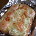 QPはにー's cooksnap of when they made キャベツとエビのスイチリトースト.
