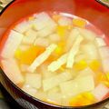 my_pace's cooksnap of when they made 大根とベーコンのコンソメスープ.