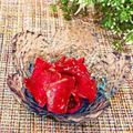 なつき☆ミ's cooksnap of when they made 紅芯大根の塩麹漬け.