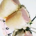ふぁんたにゃん's cooksnap of when they made 魚肉ソーセージとチーズの春巻き.